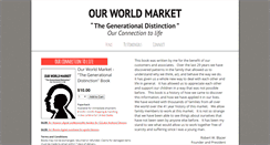 Desktop Screenshot of ourworldmarket.com